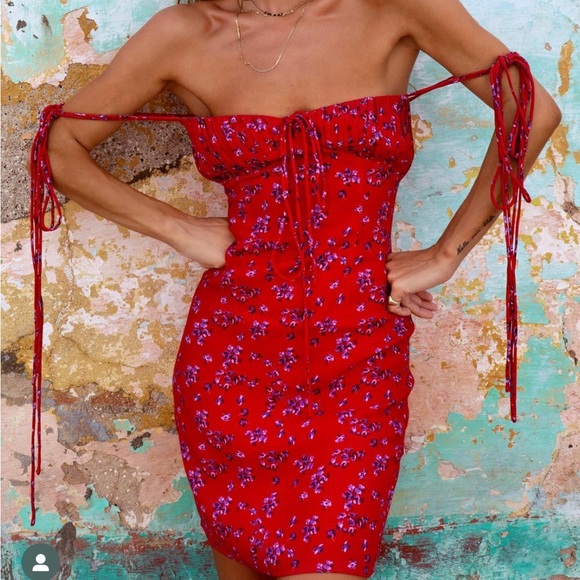 Rat and boa dress - Picture 2 of 6